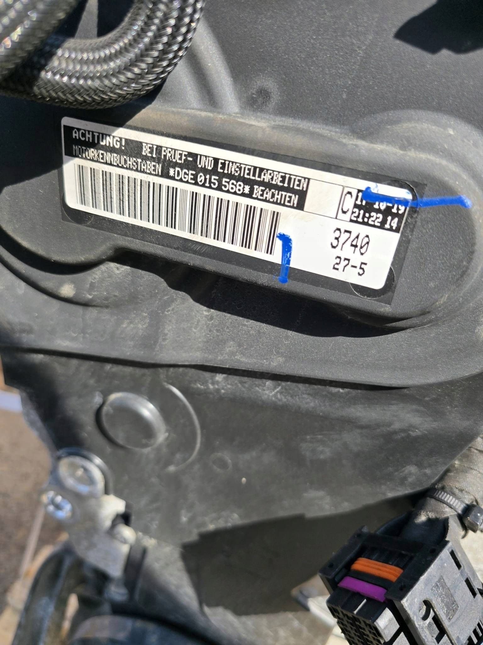 Motor Completo Seat VW Audi Dgea 1.4 Hybrid Mag 417461W usado 6