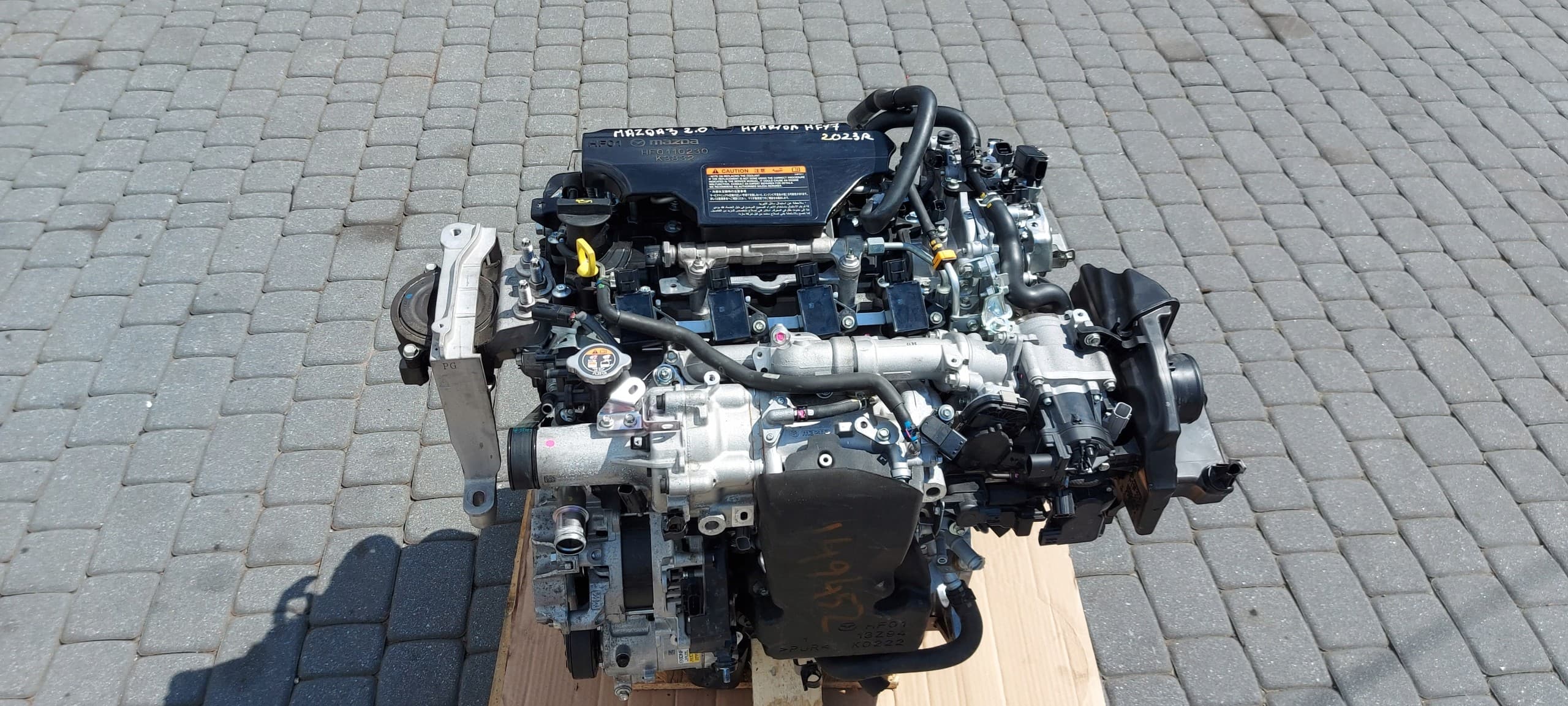 Motor completo Mazda 3 2.0 186HP Híbrido HFY7 usado 7