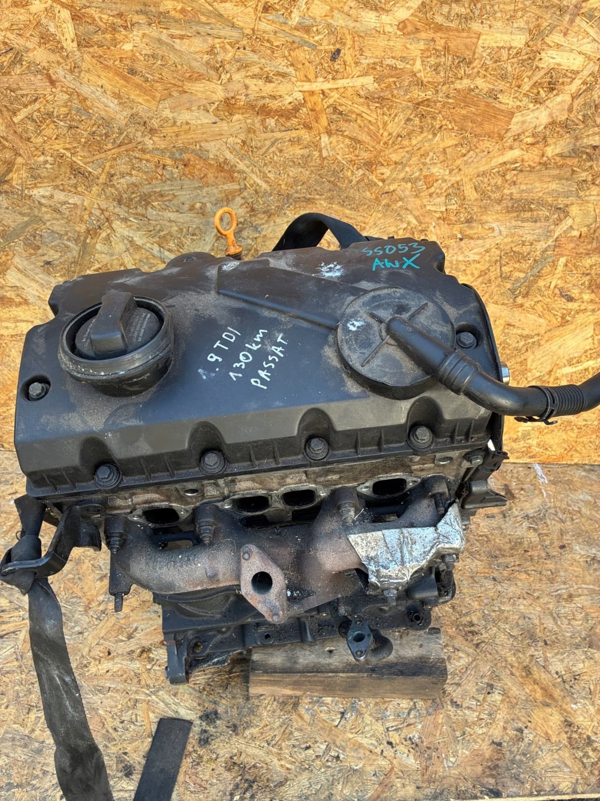 Motor diésel VW Passat 1.9 TDI 130HP Awx con 270,000 km usado