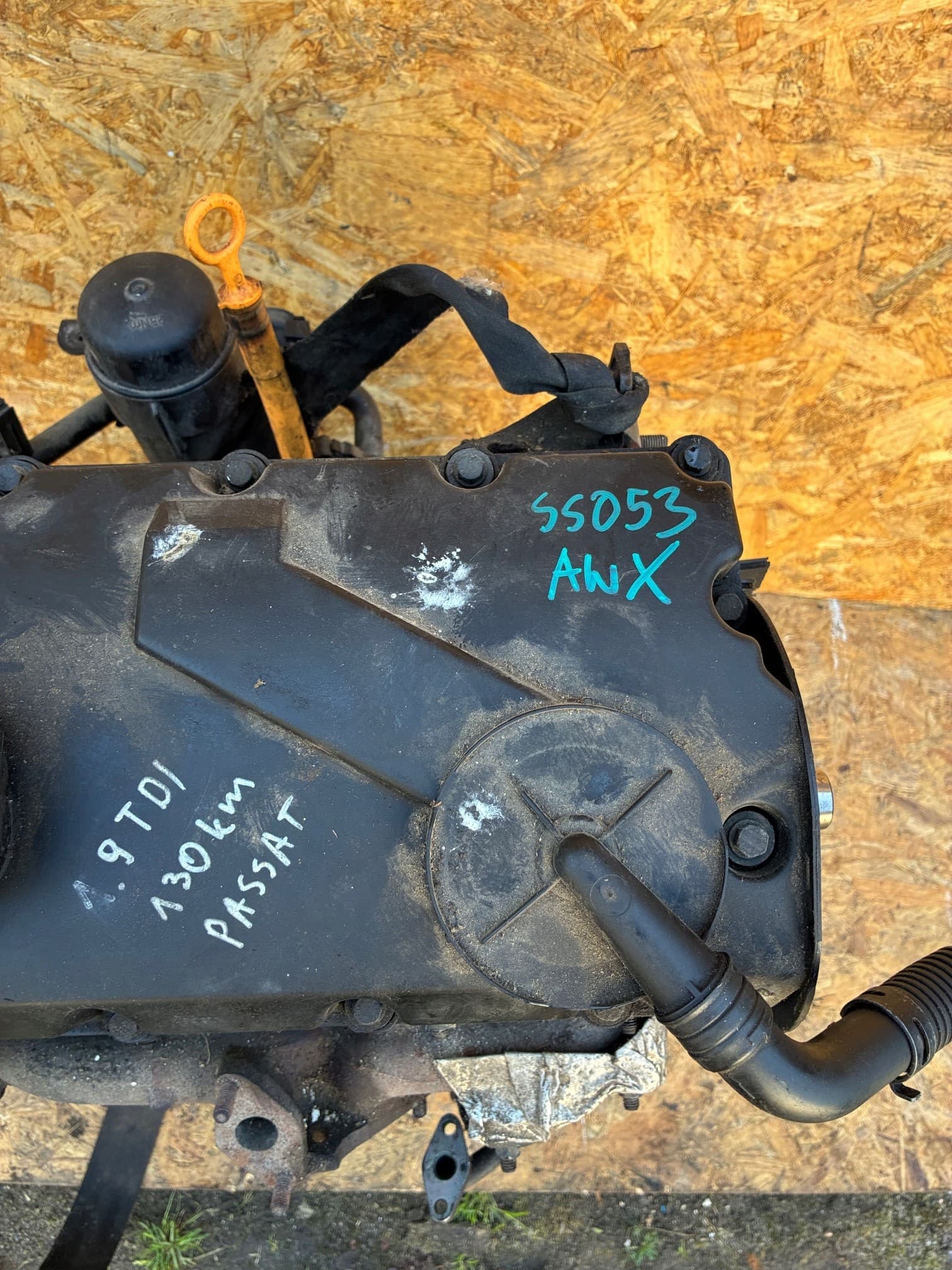 Motor diésel VW Passat 1.9 TDI 130HP Awx con 270,000 km usado 2