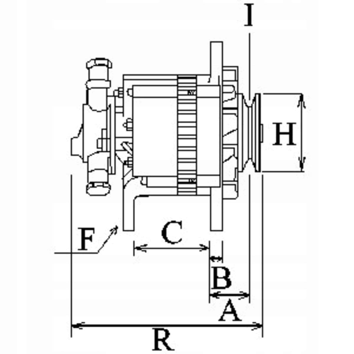 Alternador HC-Cargo F032113330 usado 7