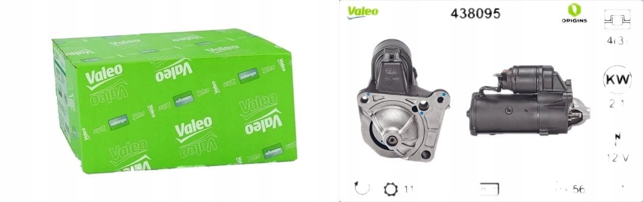 Motor de arranque Valeo 438095 nuevo 9