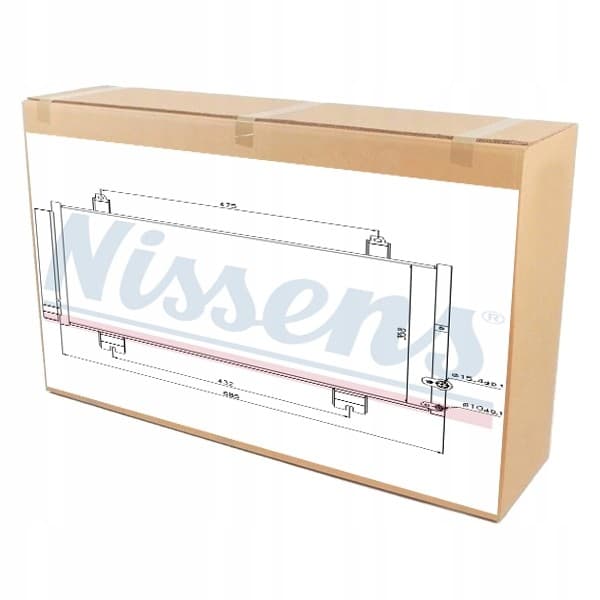 Nissens 940261 Condensador, aire acondicionado nuevo