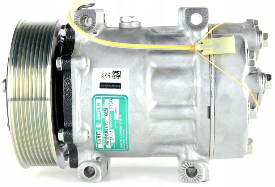 Compresor Sanden SD7H15 / 6028 Volvo OEM 8113628 nuevo 2