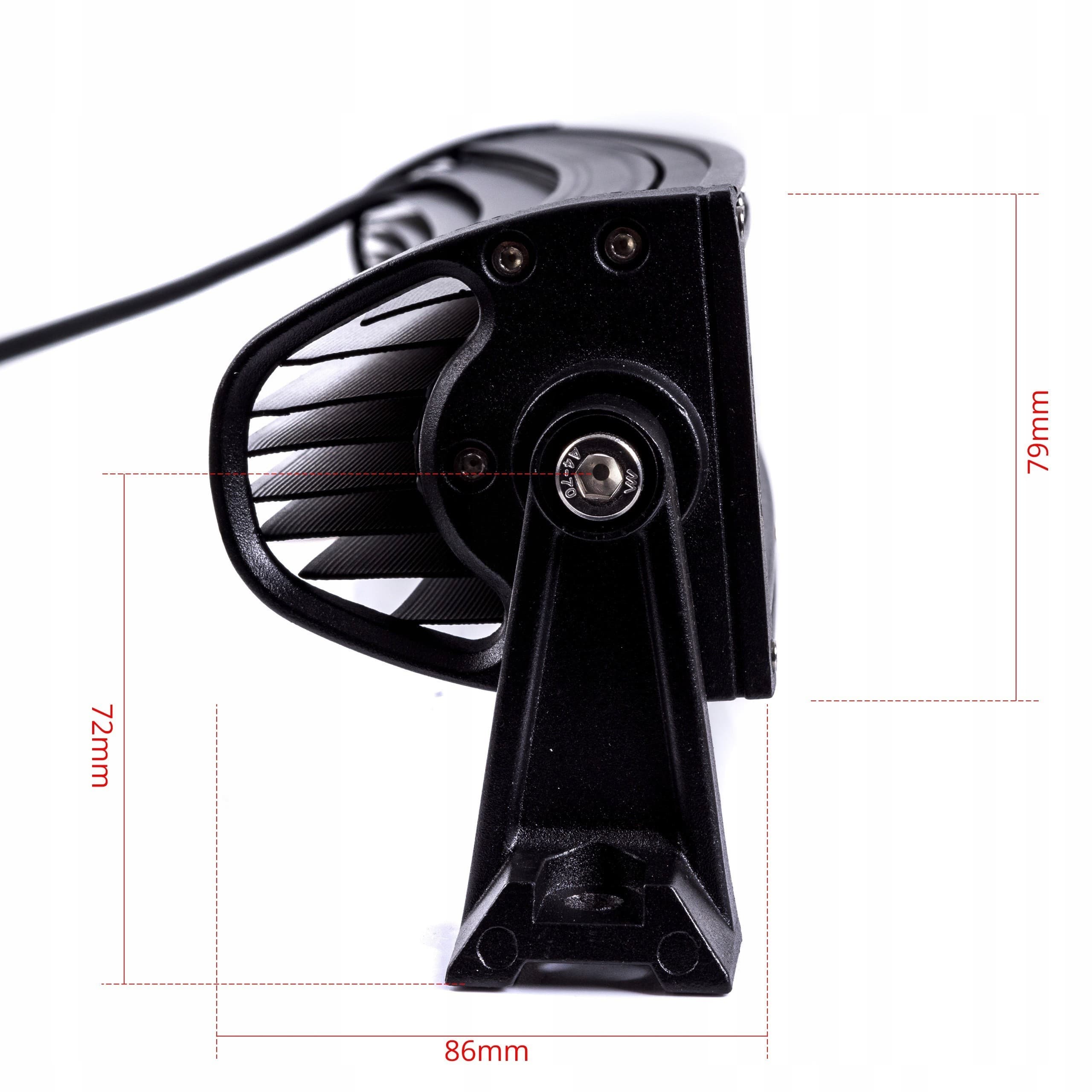 EPWL196 Barra LED Curvada 288W Cree 5D Combo usado 7