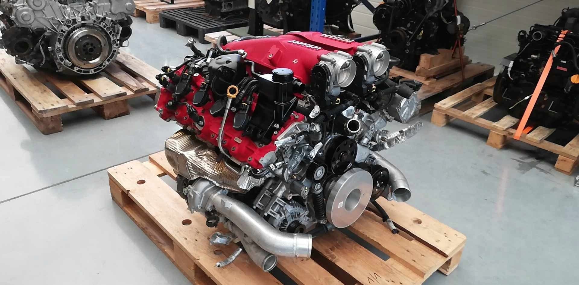 Motor Ferrari California T V8 3,9 F154 BB Twin Turbo usado
