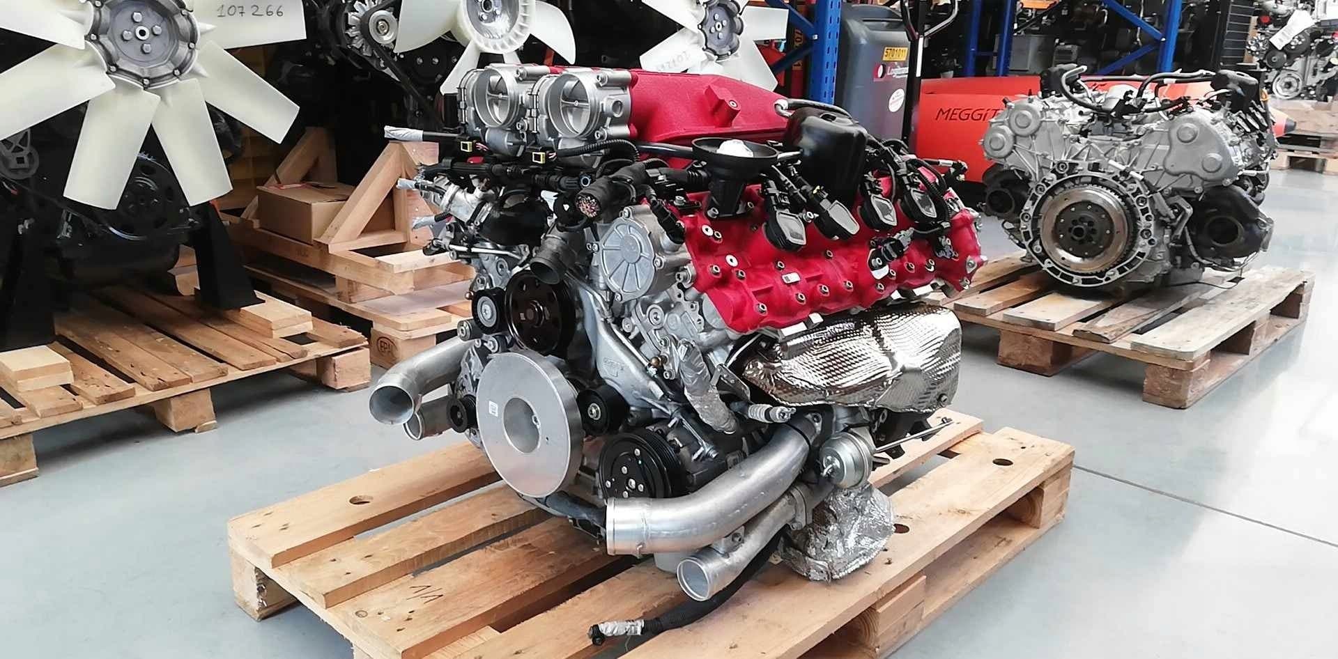Motor Ferrari California T V8 3,9 F154 BB Twin Turbo usado 3