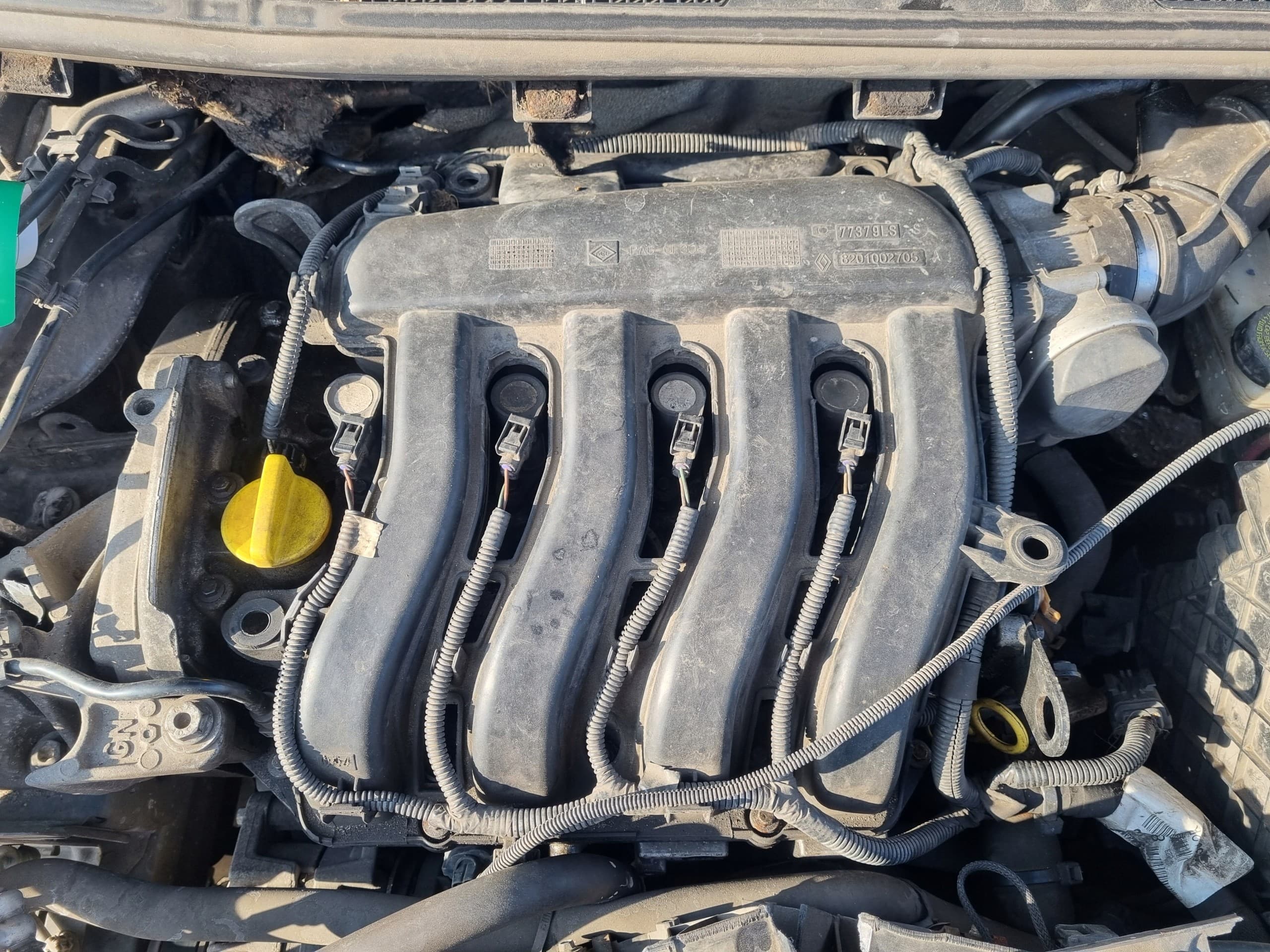 Motor 1.6 B 112 HP K4M838 para Renault Fluence 09-16 2012 usado