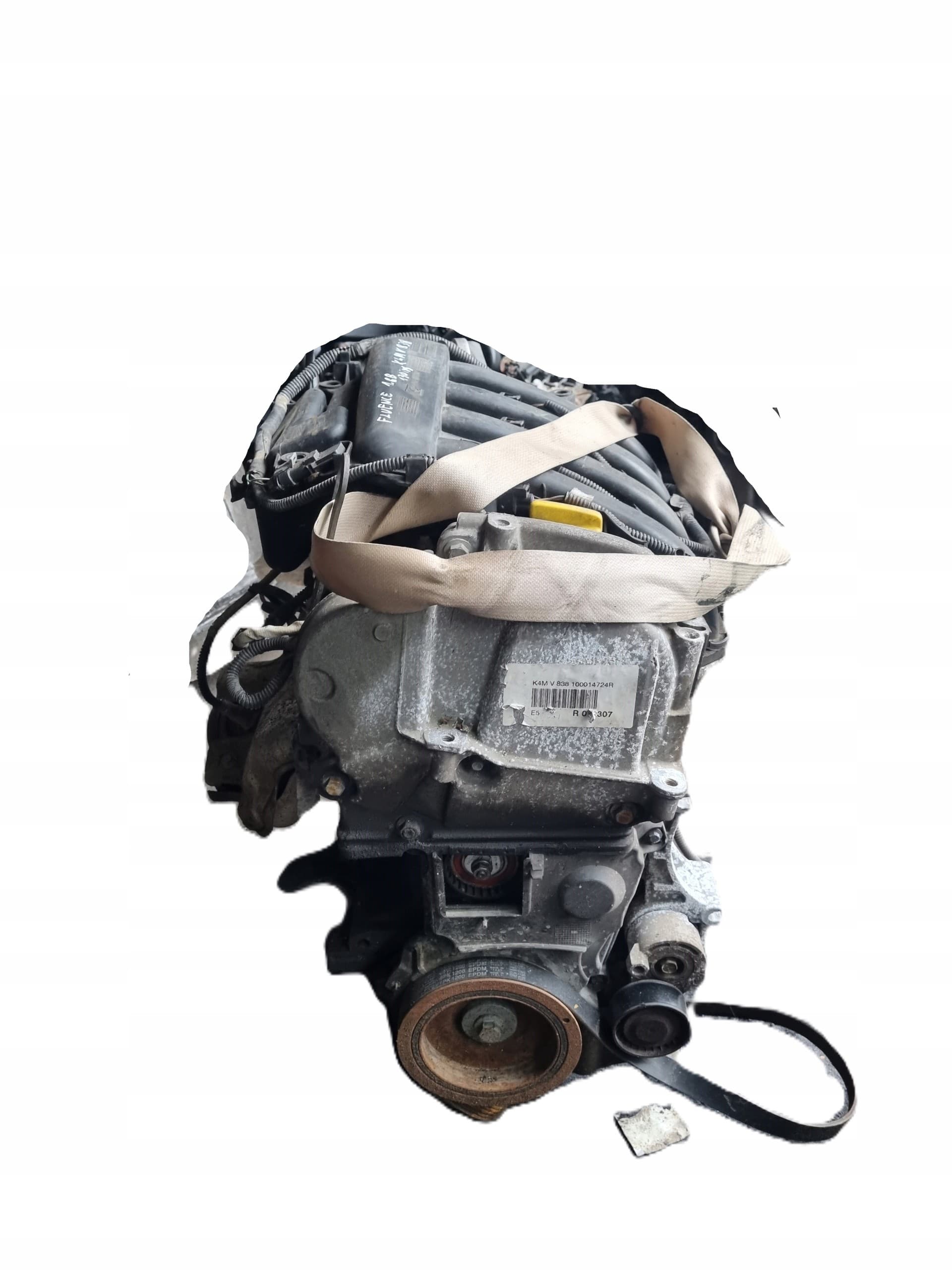 Motor 1.6 B 112 HP K4M838 para Renault Fluence 09-16 2012 usado 4