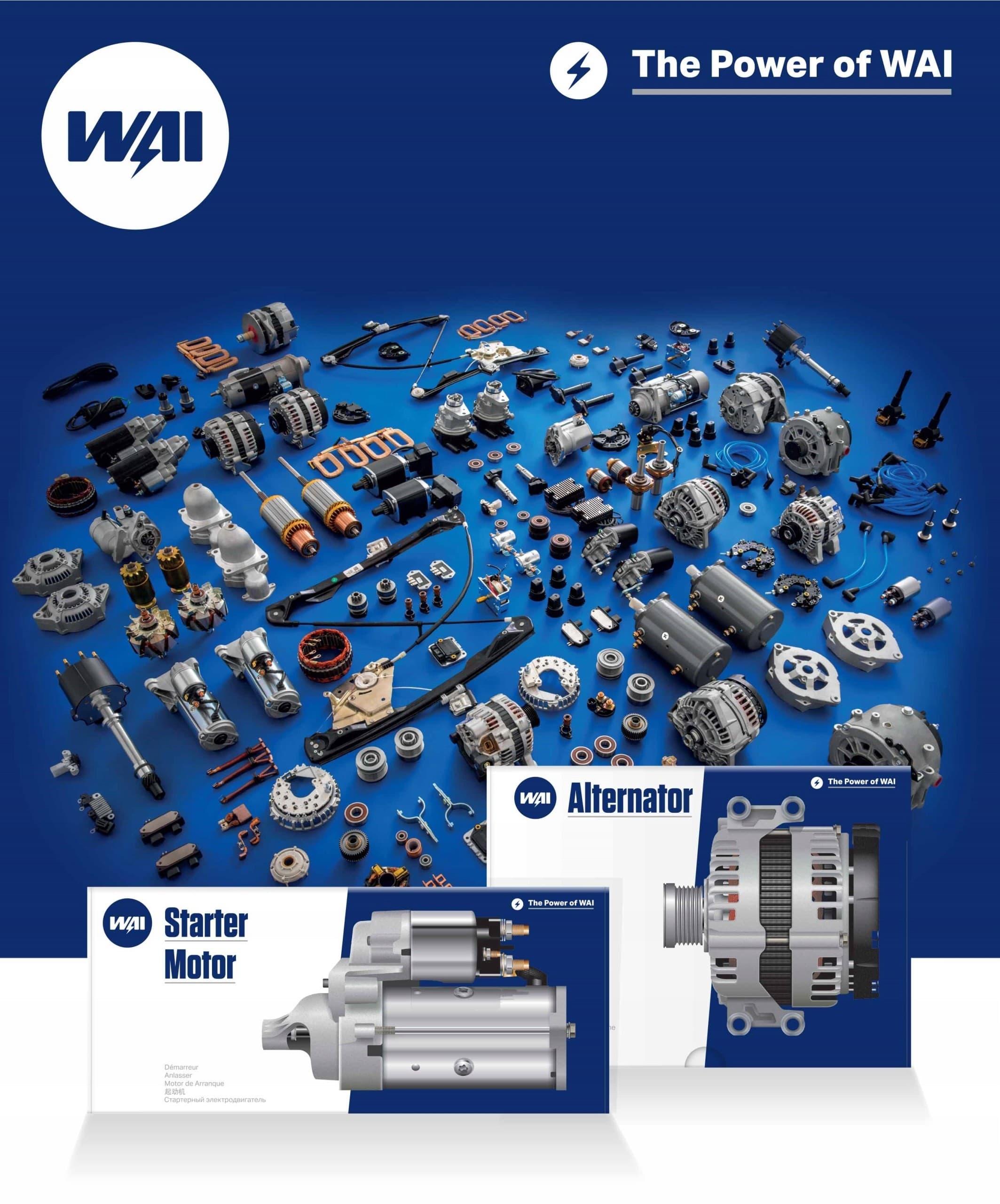 Alternador Wai 23301N nuevo 7