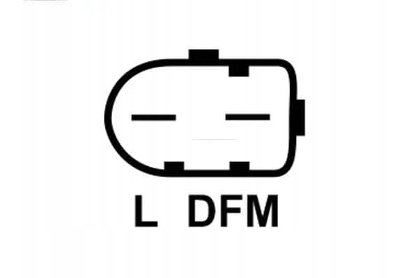 Alternador As-Pl A3083 90A para VW Transporter usado 5