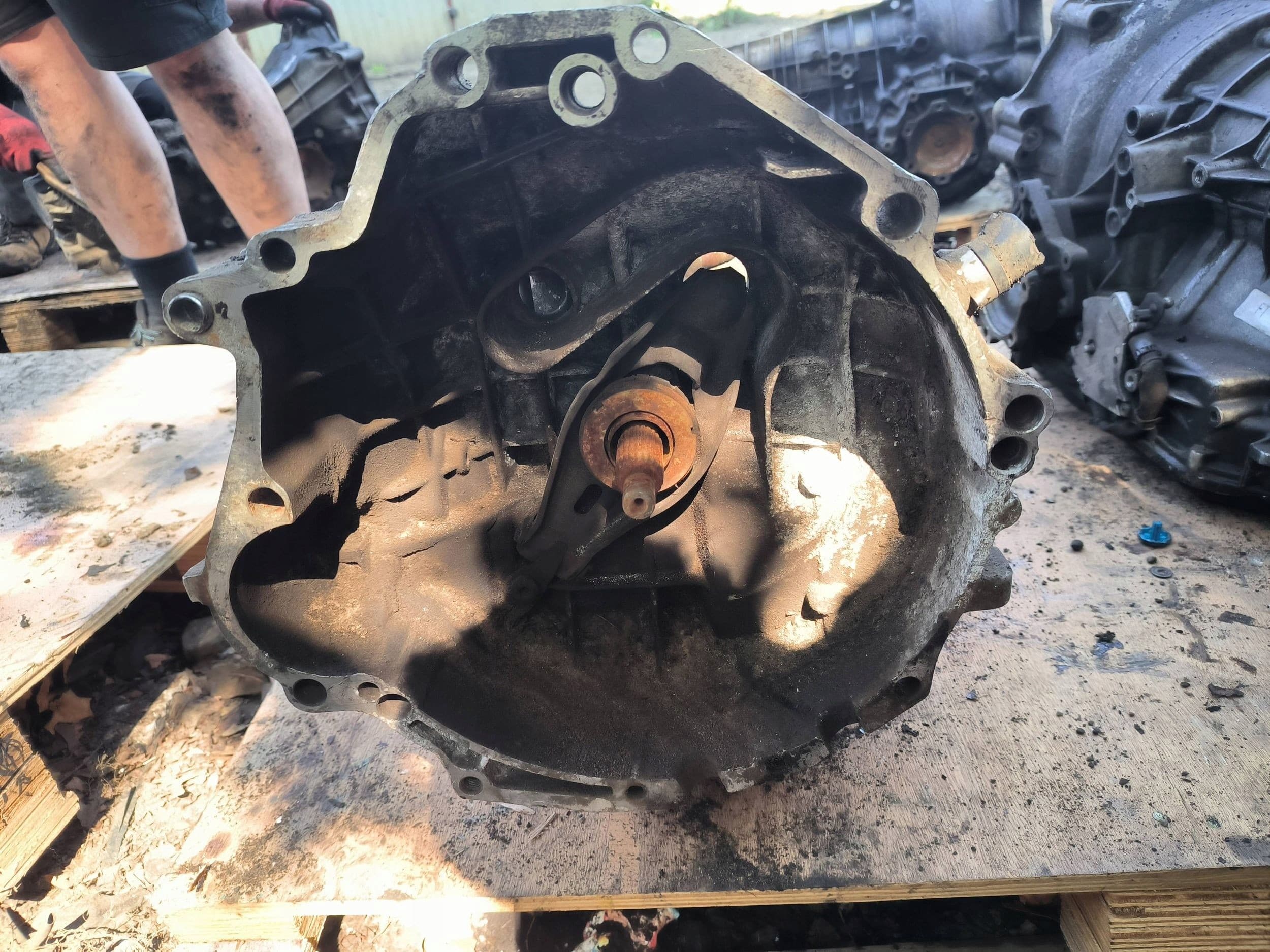 Transmisión Audi A6 C5 2.5 TDI 01e301211c usado