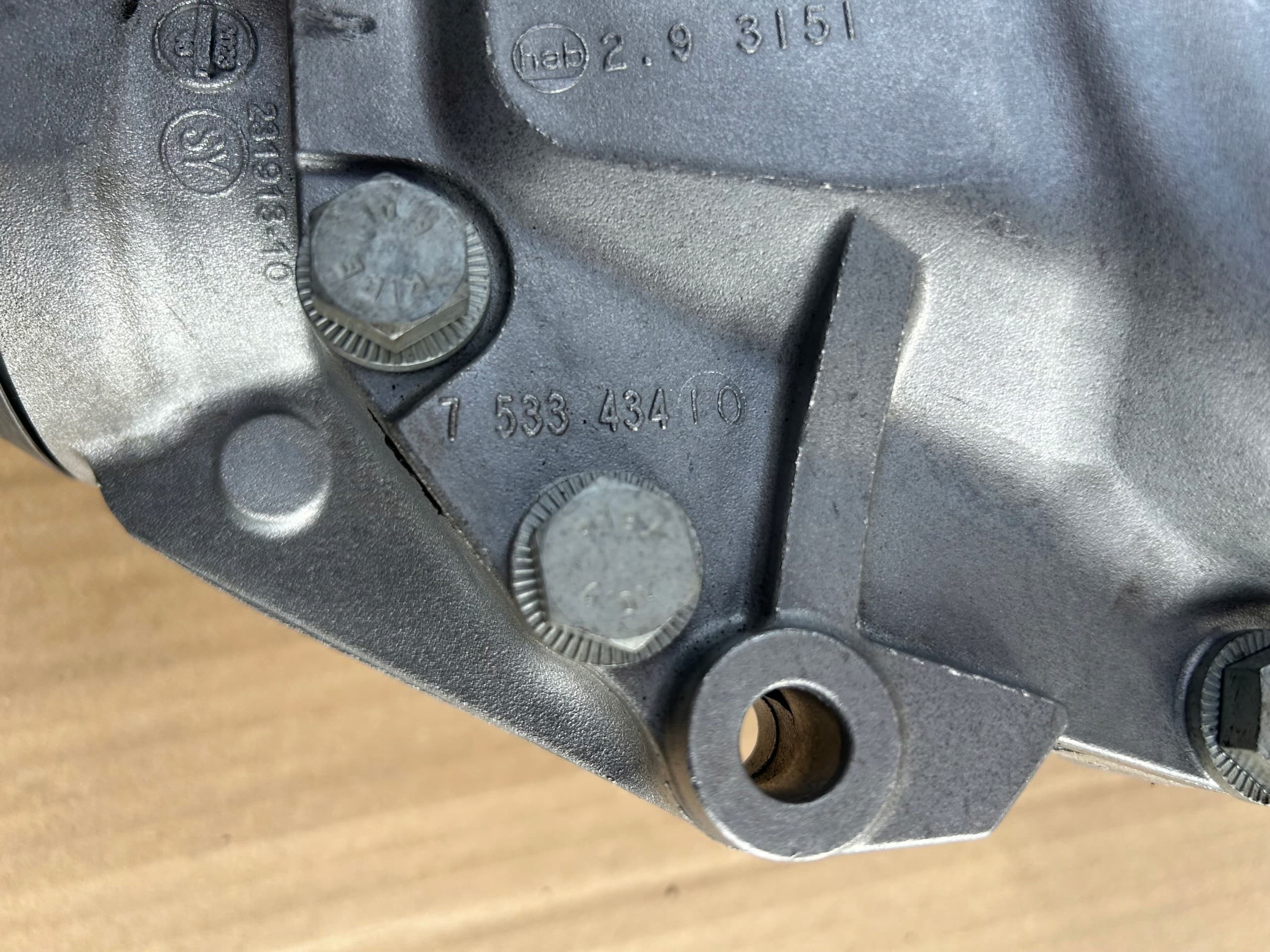 Puente Diferencial Delantero BMW E60 E90 E91 usado 6