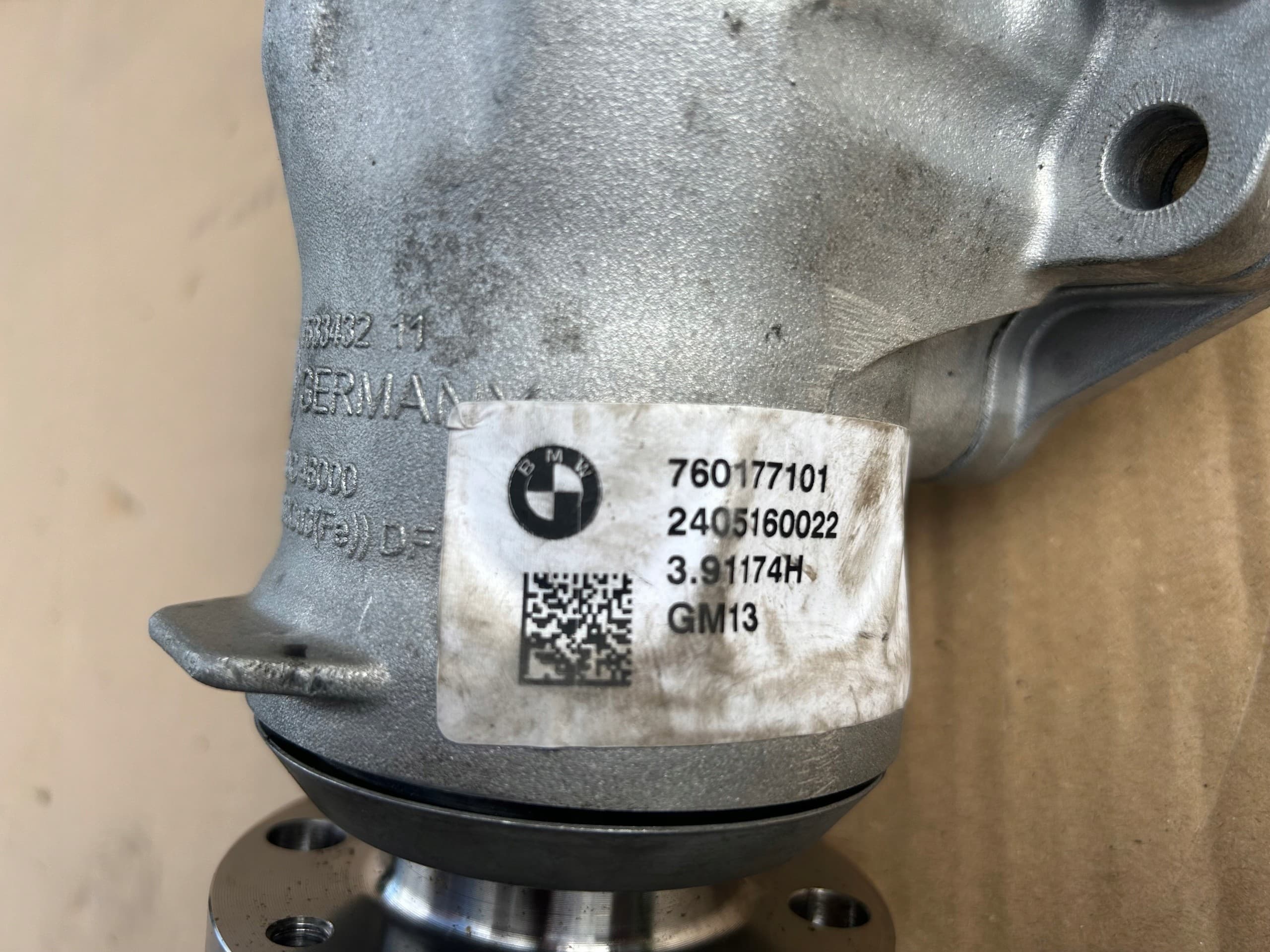 Puente Diferencial Delantero BMW E60 E90 E91 usado 9