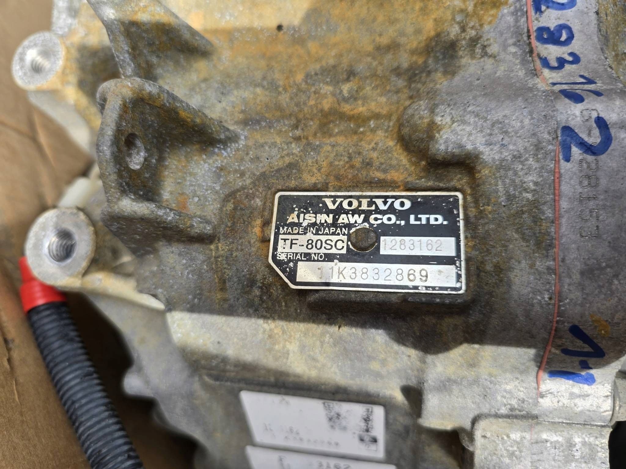Transmisión Automática 1283162 Volvo XC70 II usado 3