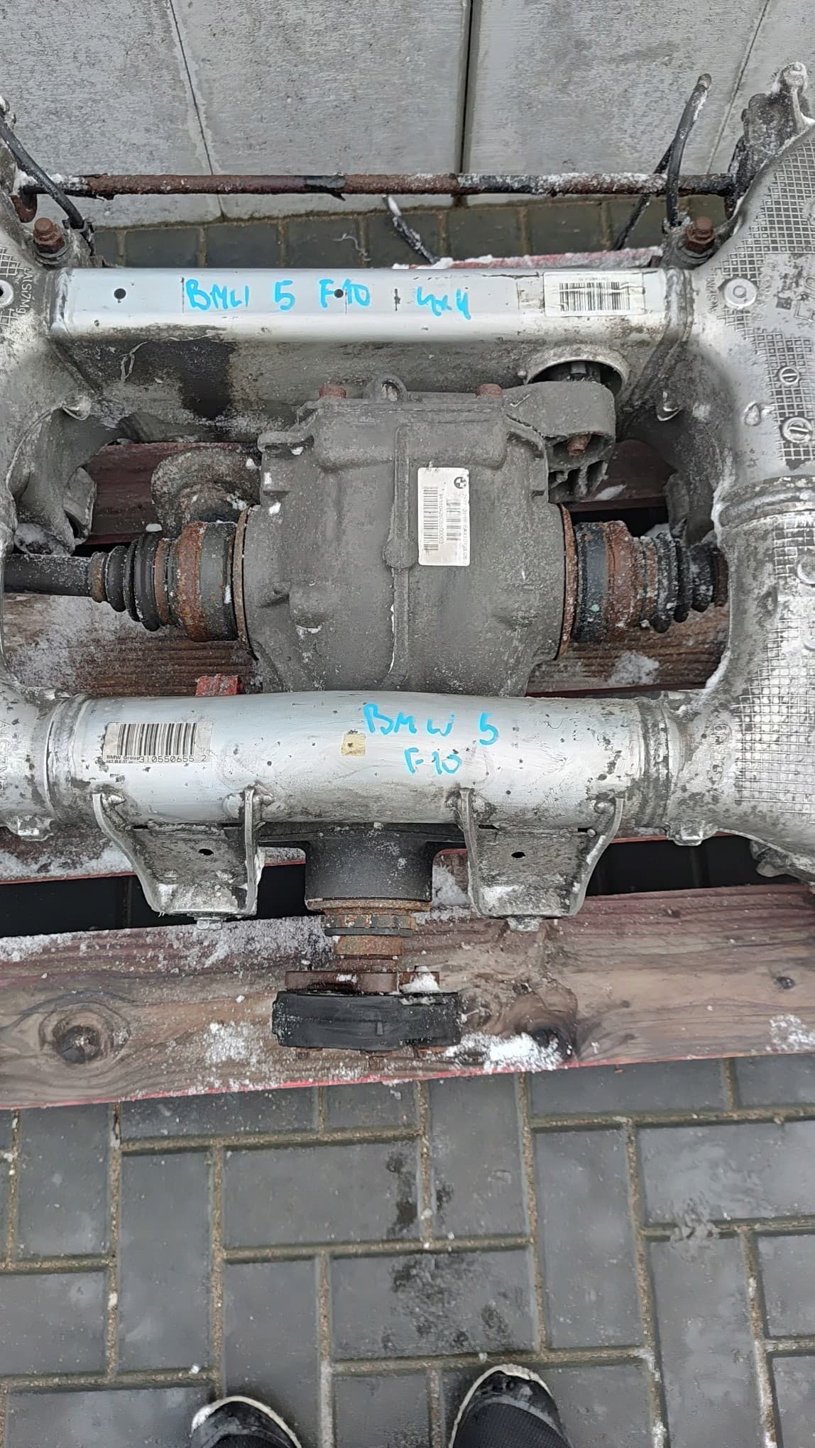 BMW 5 F10 2010-2017 Diferencial Trasero 7577101 Versión Usa usado