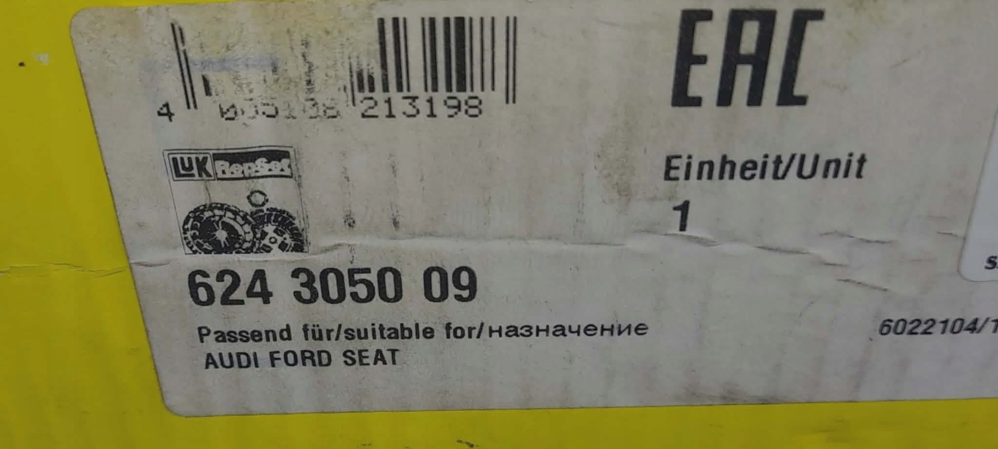Kit de embrague Schaeffler LuK 624 3050 09 nuevo 4