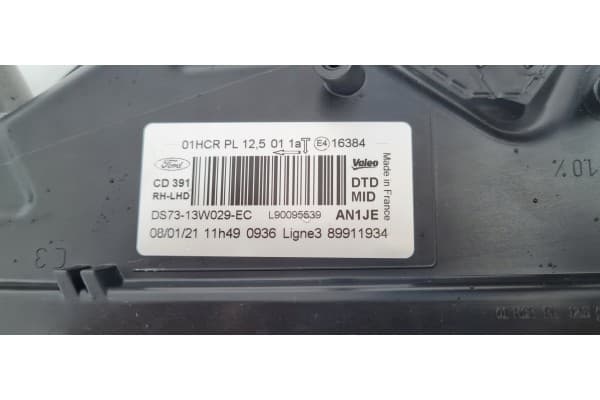 Lente de Faro Derecho Ford Mondeo MK5 nuevo 4