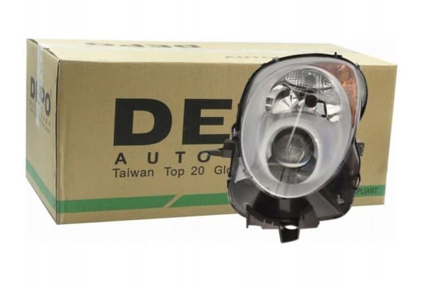Faro delantero izquierdo Depo 667-1117LMLD-EM usado