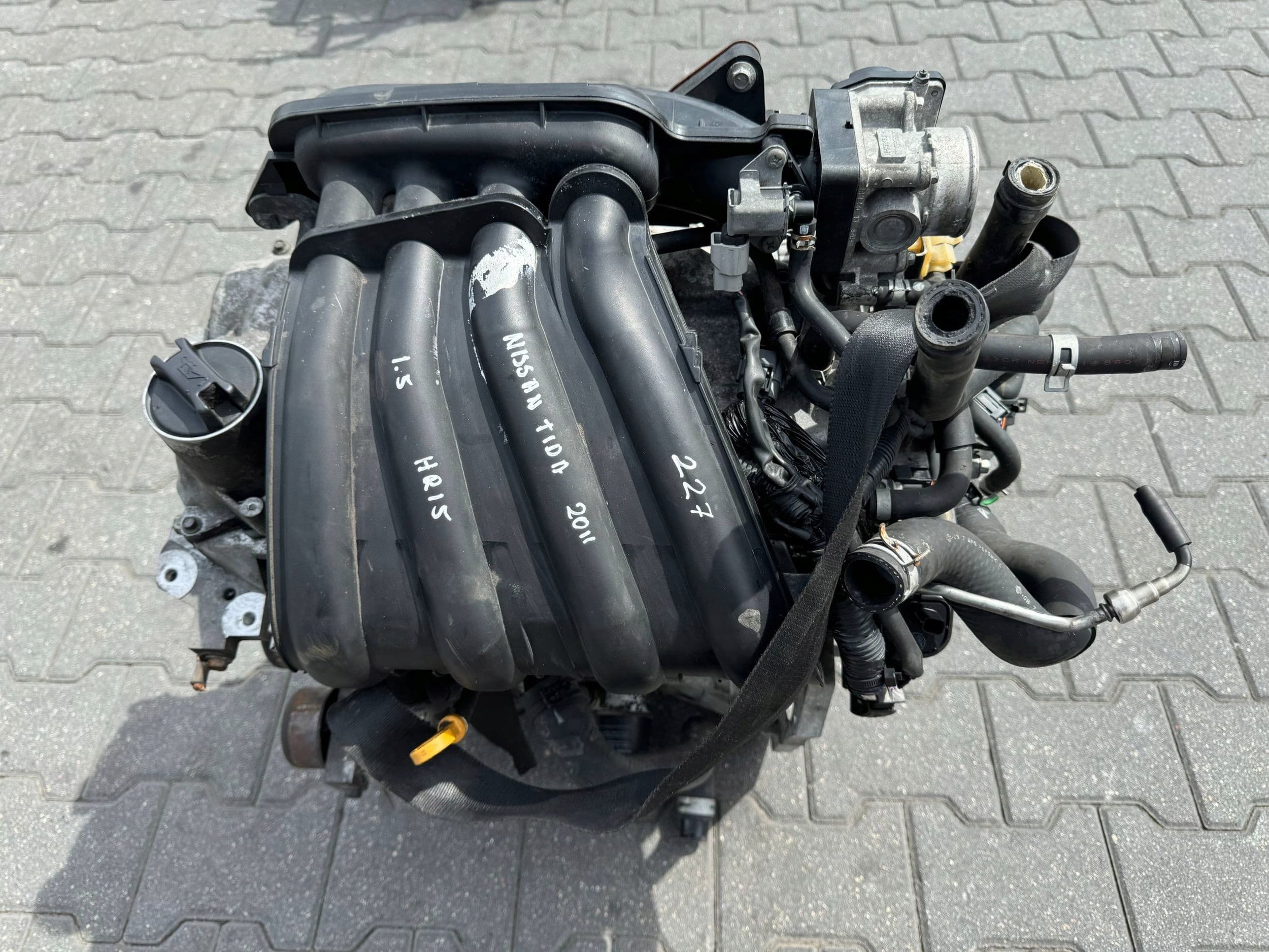 Motor Completo 1.5 HR15 Nissan Tiida 2011 usado 3