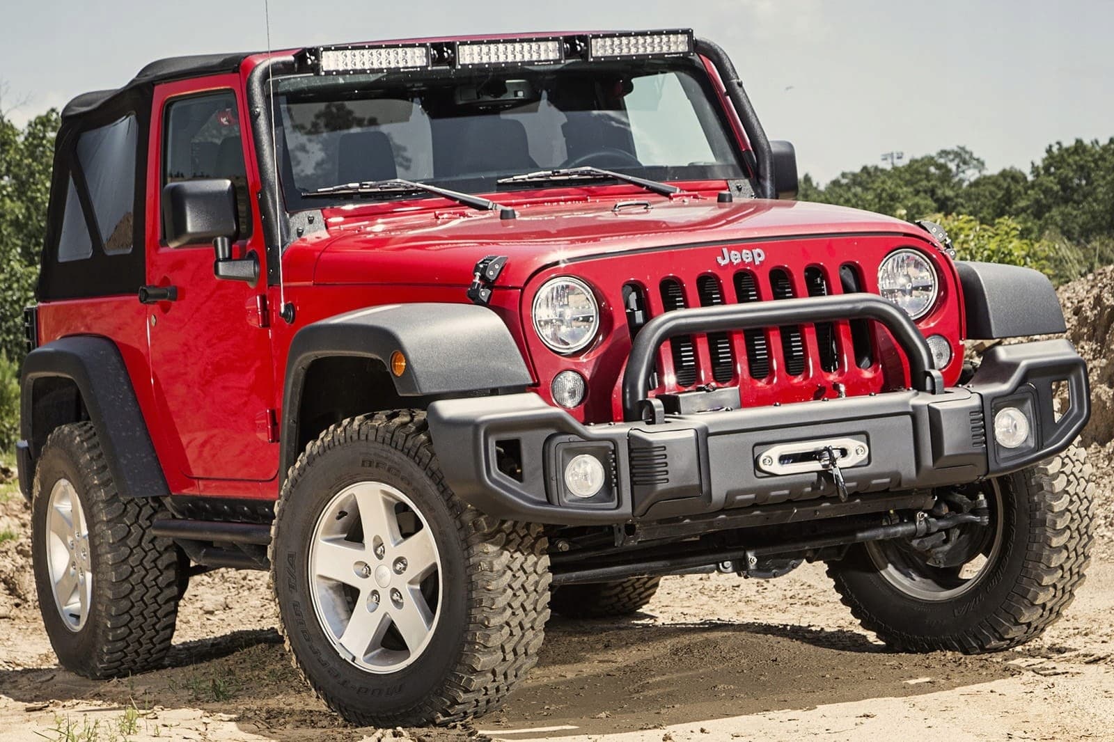 Parachoques delantero Tanzania para Jeep Wrangler JL 2018 nuevo 3