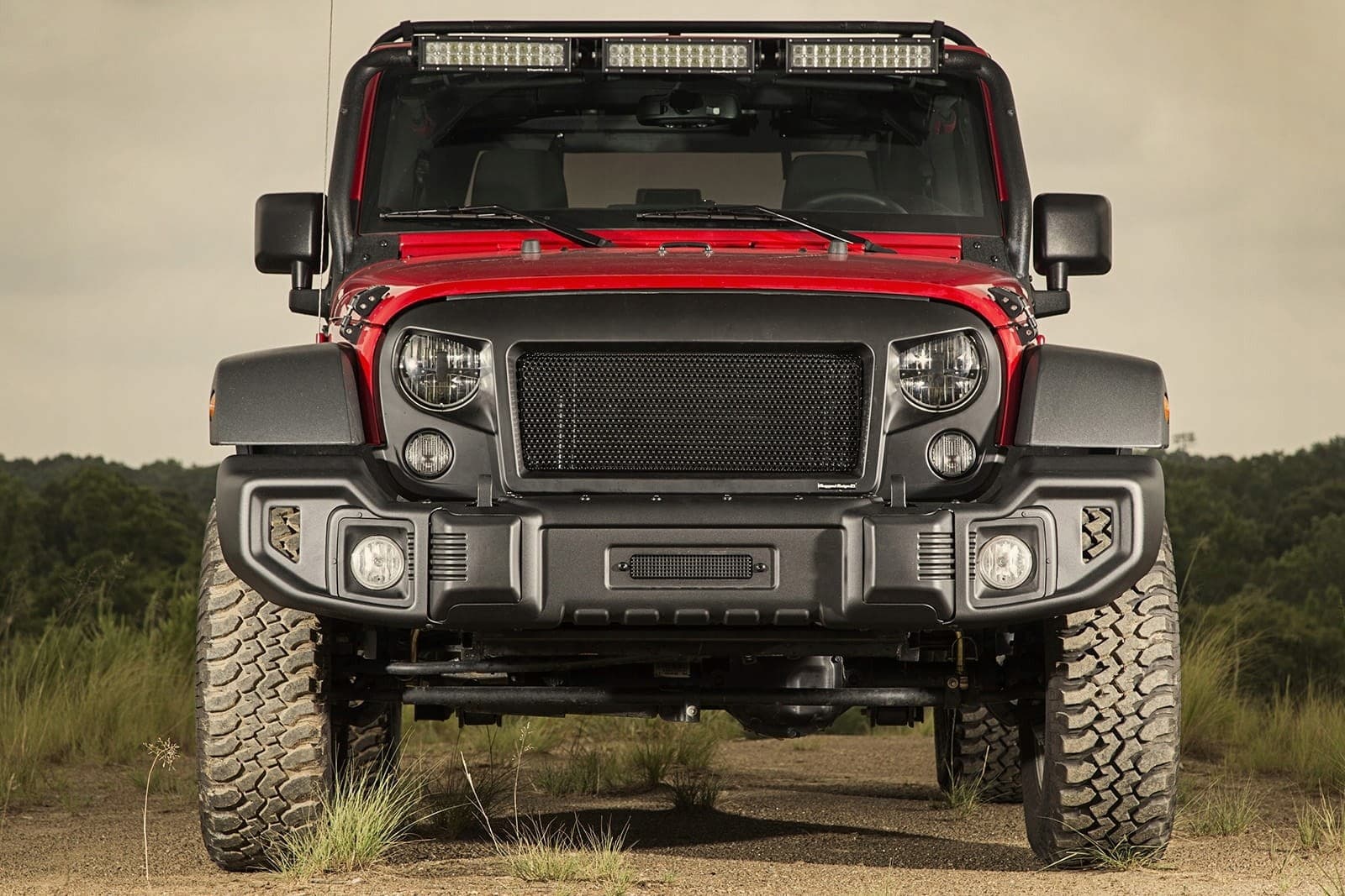 Parachoques delantero Tanzania para Jeep Wrangler JL 2018 nuevo 5