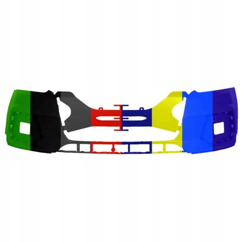 Parachoques delantero para pintar Audi Q3 5510-00-0034901P nuevo 3