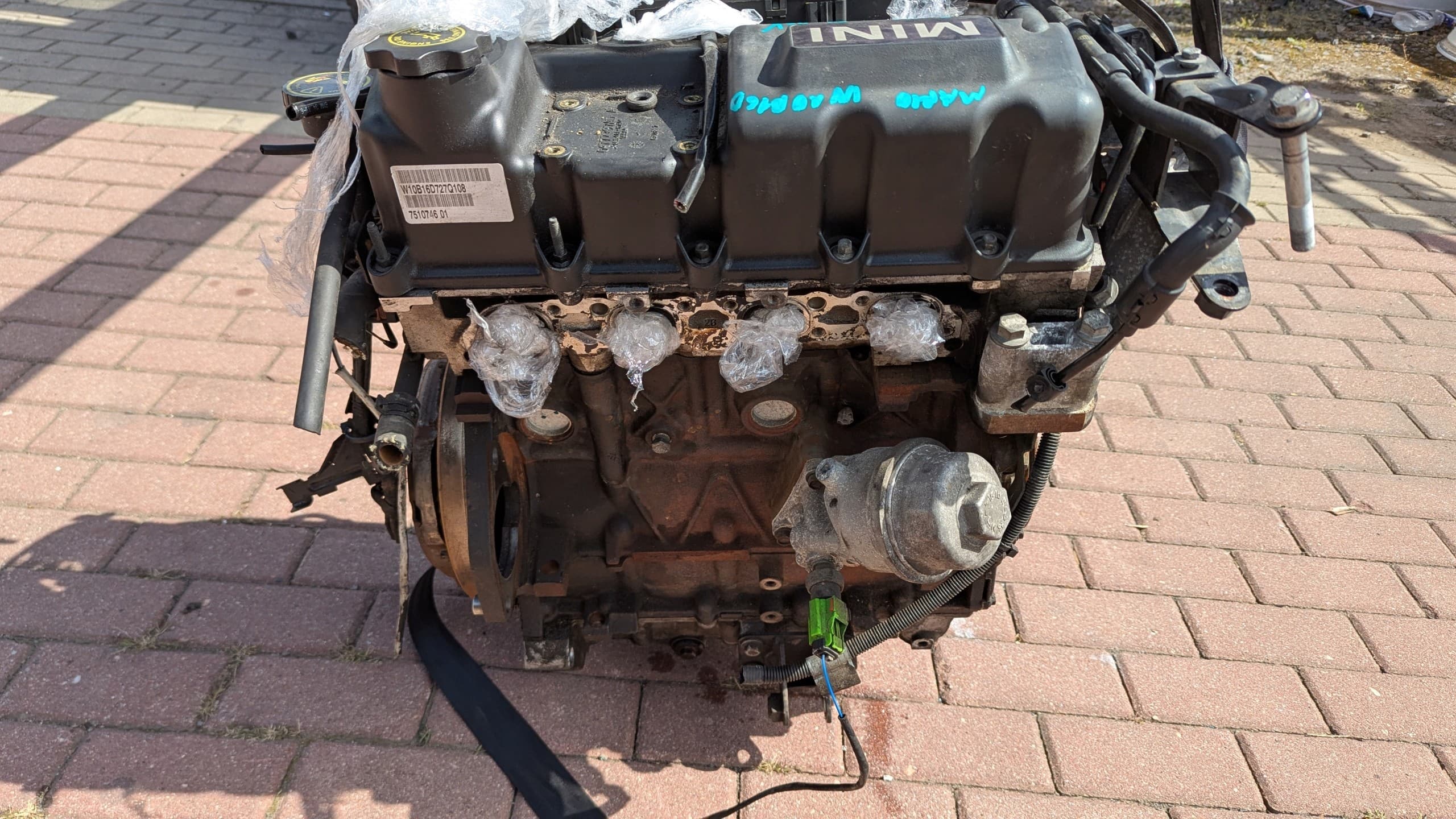Motor Mini Cooper R50 1.6 16V usado 2