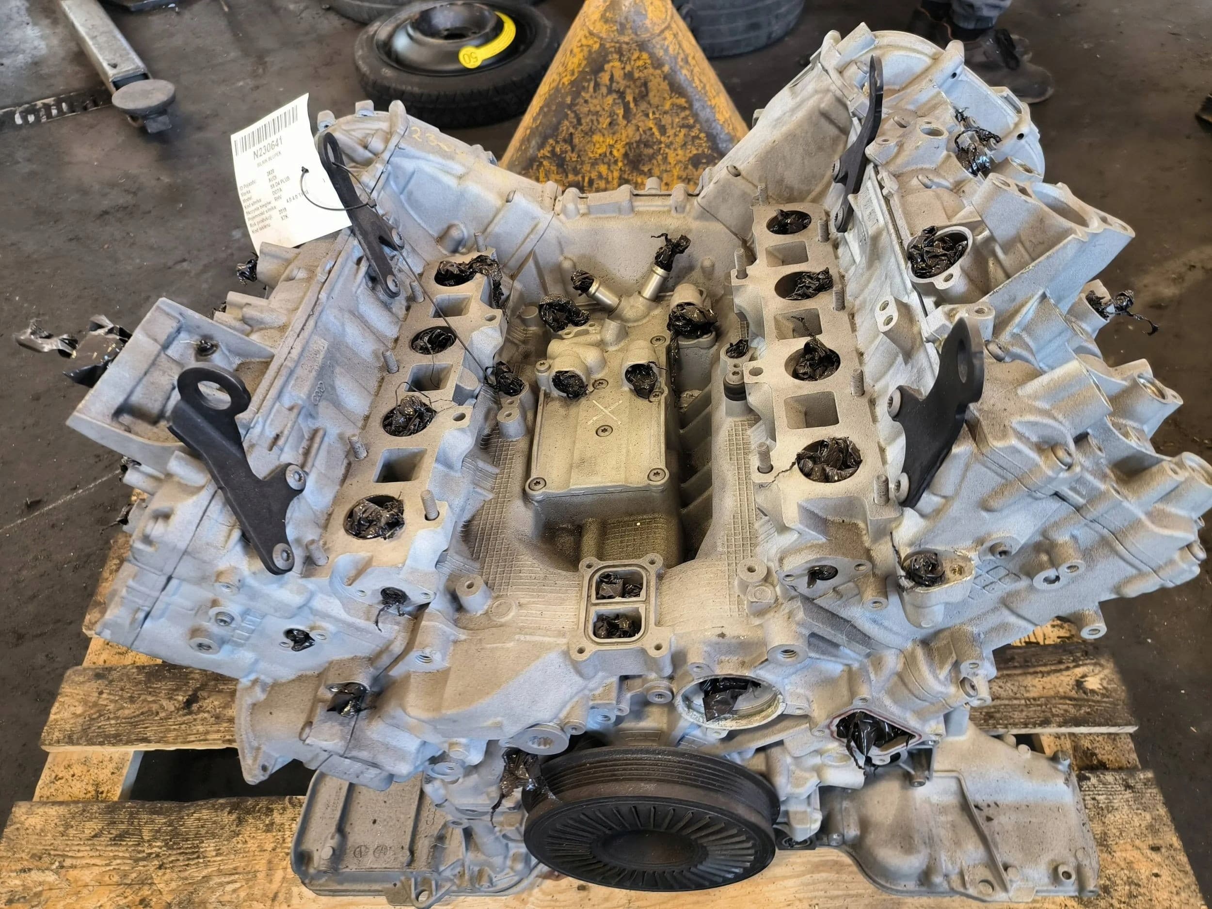 Motor Audi A8 S8 D4 4H 2016 ddta usado 7