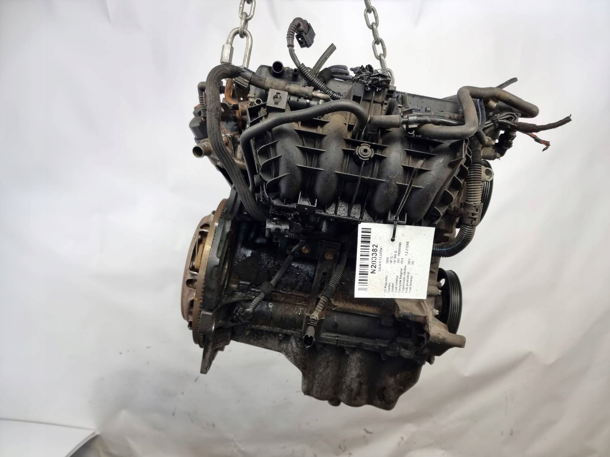 Motor trasero Z12XE 1.2 65 CV Opel Astra G usado 5