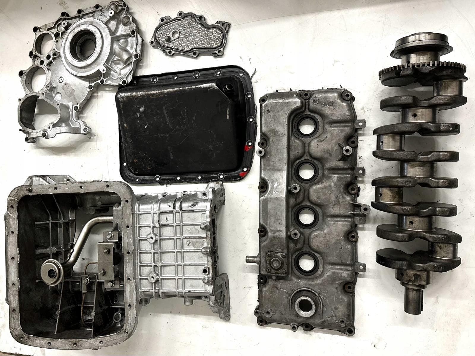 Motor 4JJ1 Excavadora Isuzu 3.0 D-Max usado 6