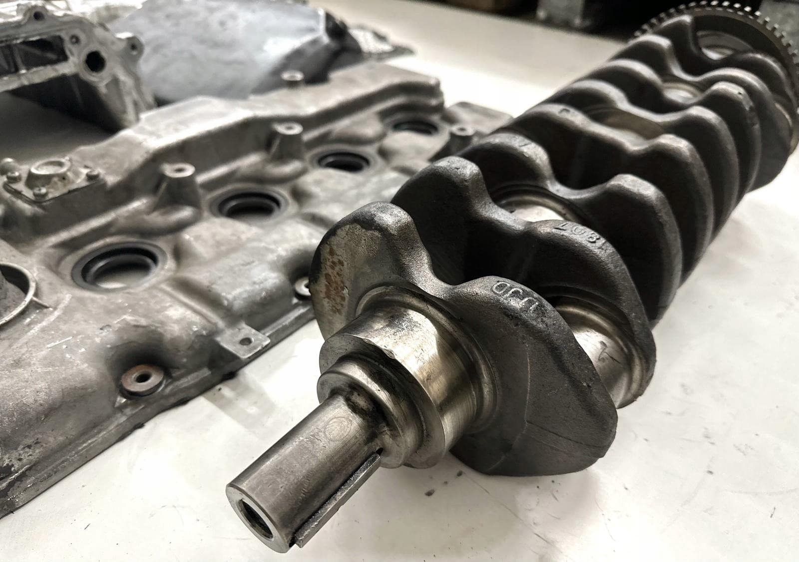 Motor 4JJ1 Excavadora Isuzu 3.0 D-Max usado 7
