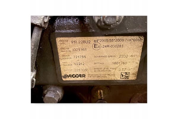 Motor Vdl 721755 usado
