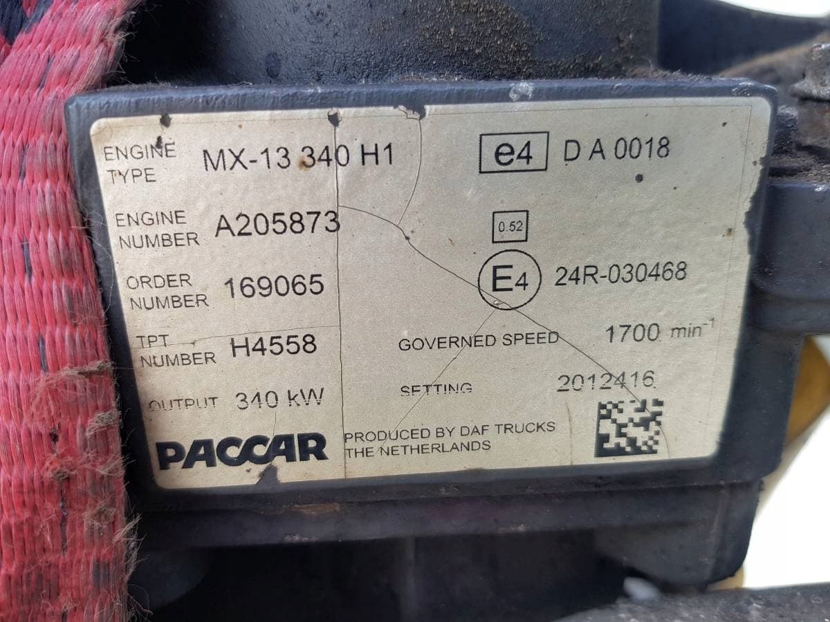 Motor Daf KM Mx-13340H1 N usado 10