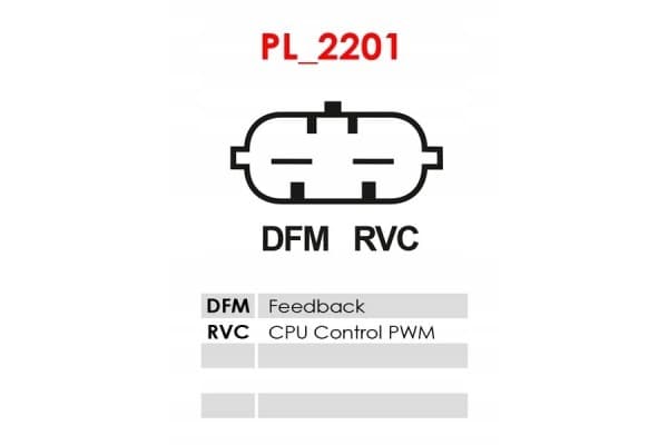 Alternador As-Pl A3321 nuevo 5