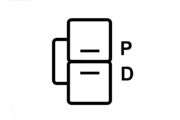 Alternador As-Pl A5050 90A para Mazda 6 nuevo 5
