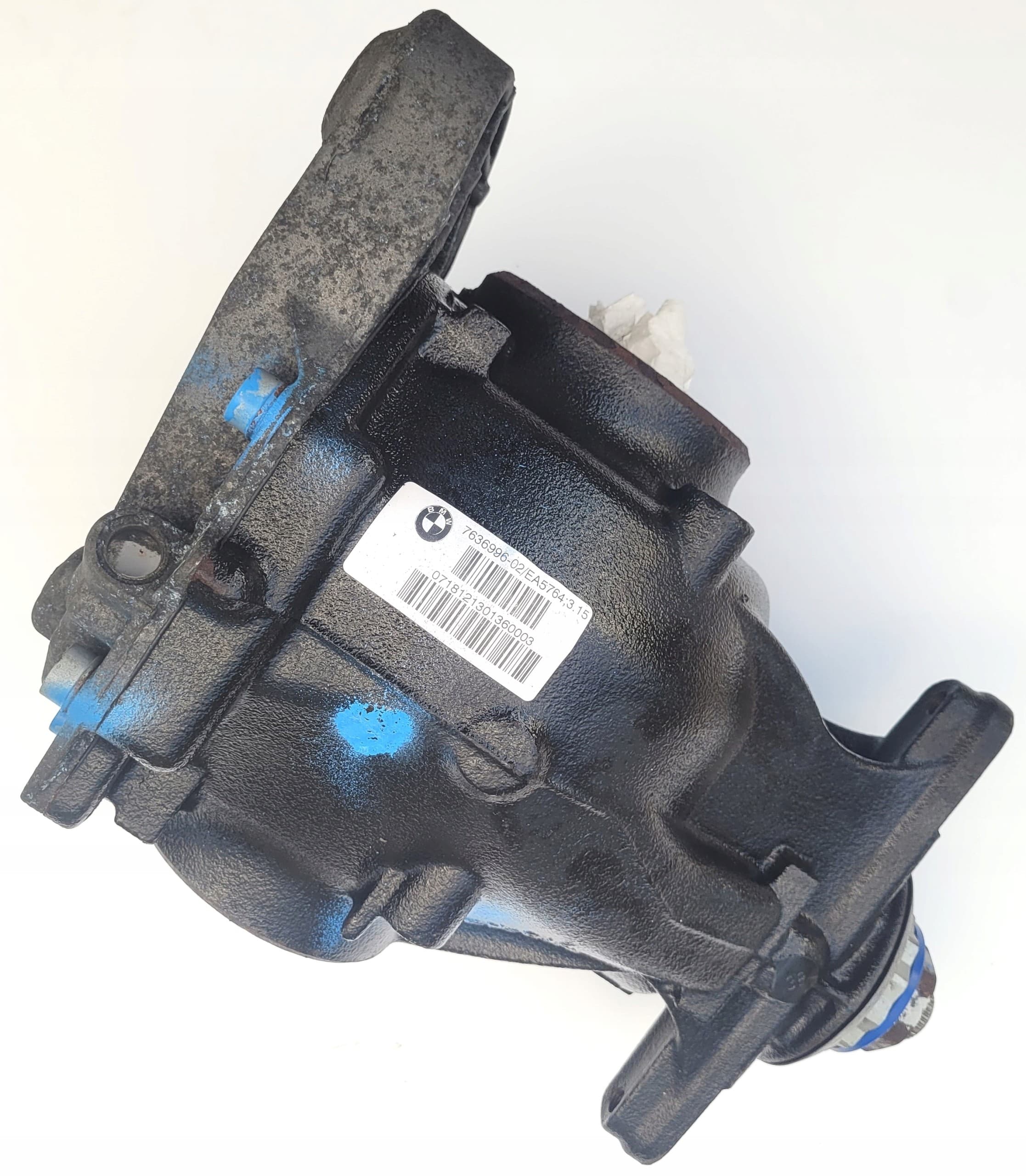 Puente trasero diferencial BMW F15 X5 X6 7636996 7636997 3.15 usado