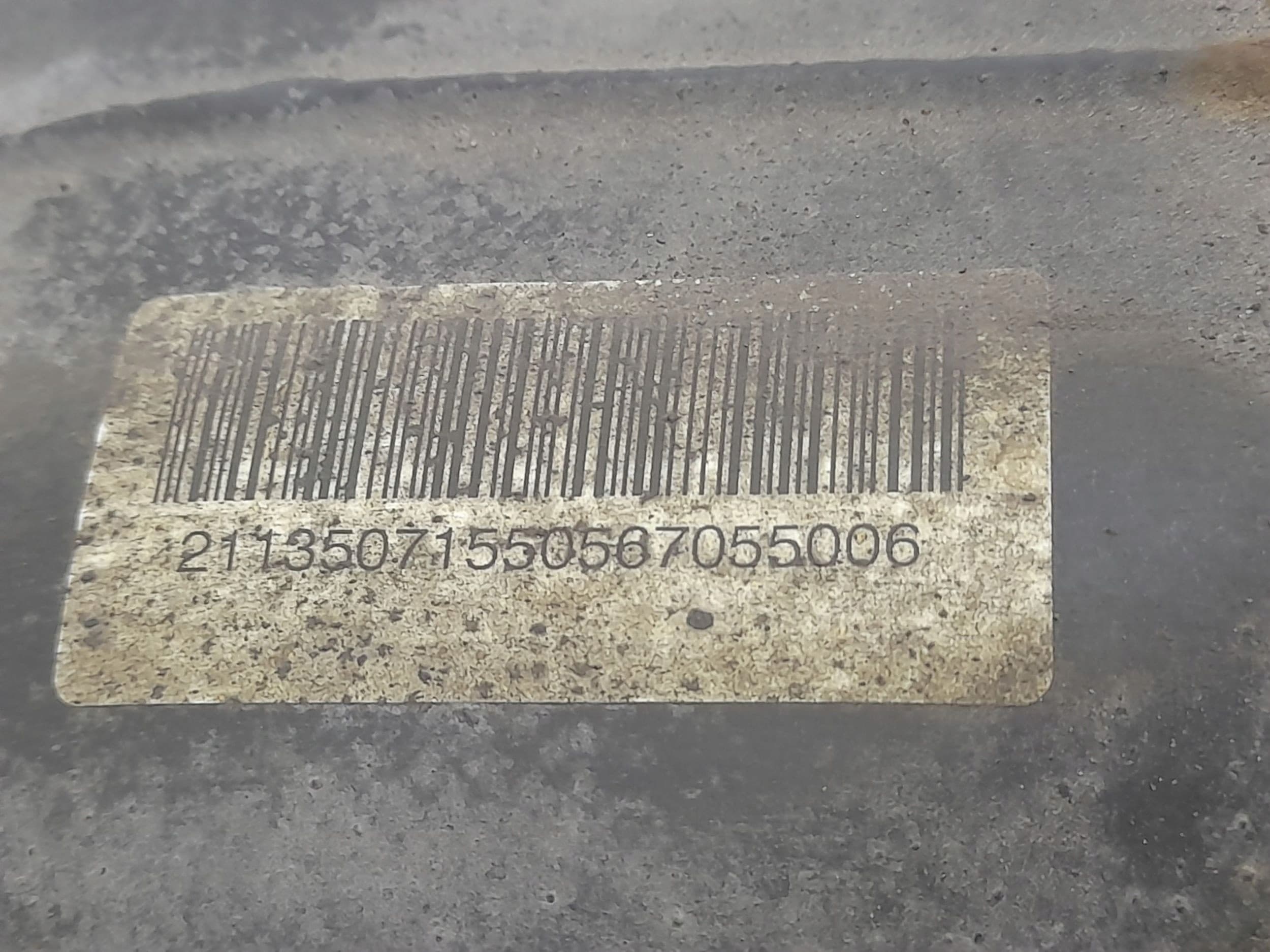Diferencial trasero Mercedes-Benz E W211 2007 A2303512008 usado 5