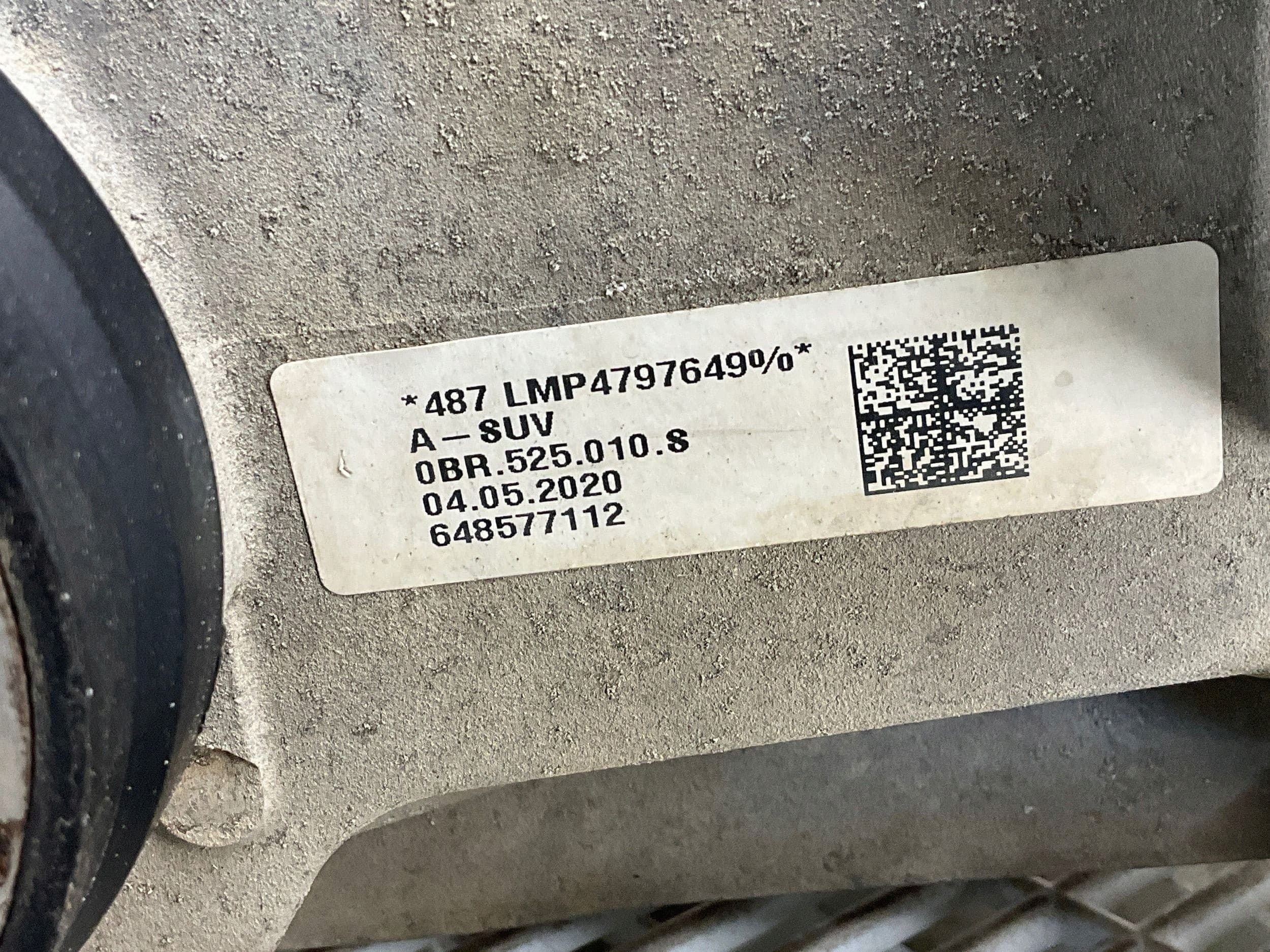Diferencial trasero Audi Q2 2020 5WA907554P usado 3