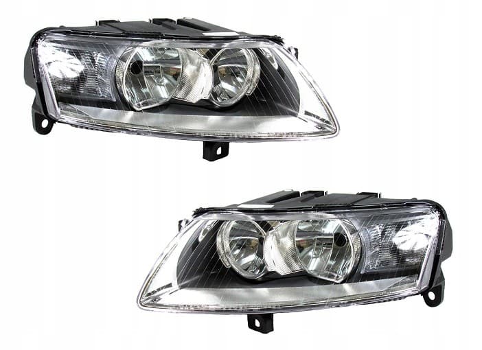 Juego de faros Audi A6 C6 2004-2008 Izquierdo Derecho Tyc nuevo