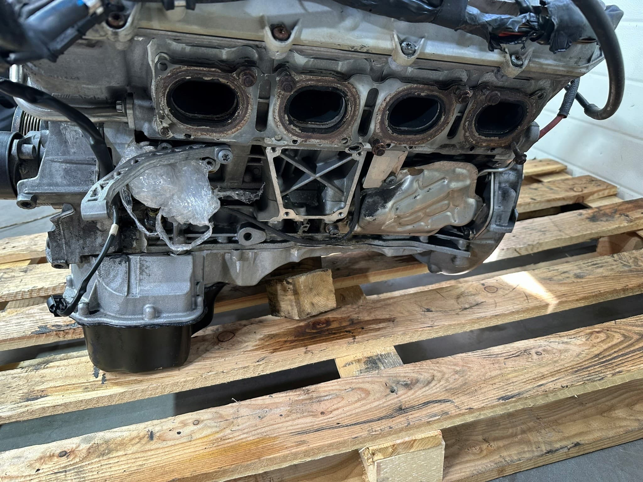 Motor 156980 Mercedes ML 6.3 Amg, GL W164, X164, OM156 V8 usado 7