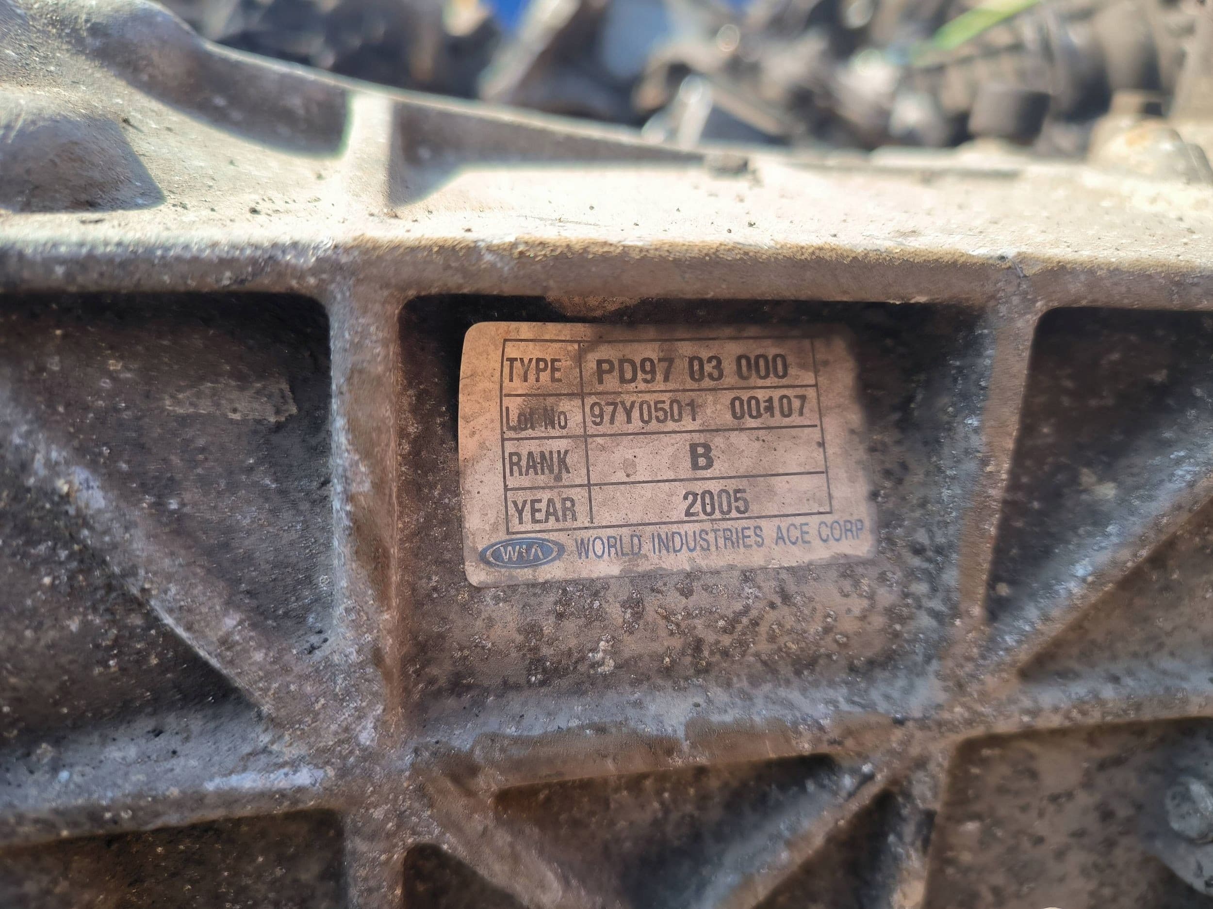 Transmisión Lublin Iii 2.5TD 75HP PD9703000 usado 5