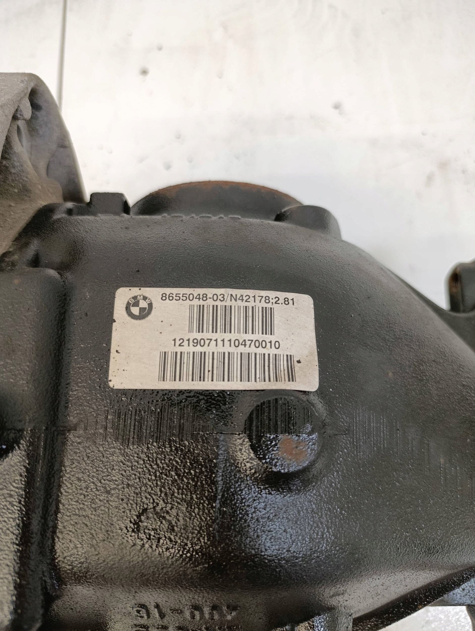 Puente diferencial trasero BMW X4 G02 3.0D usado 6