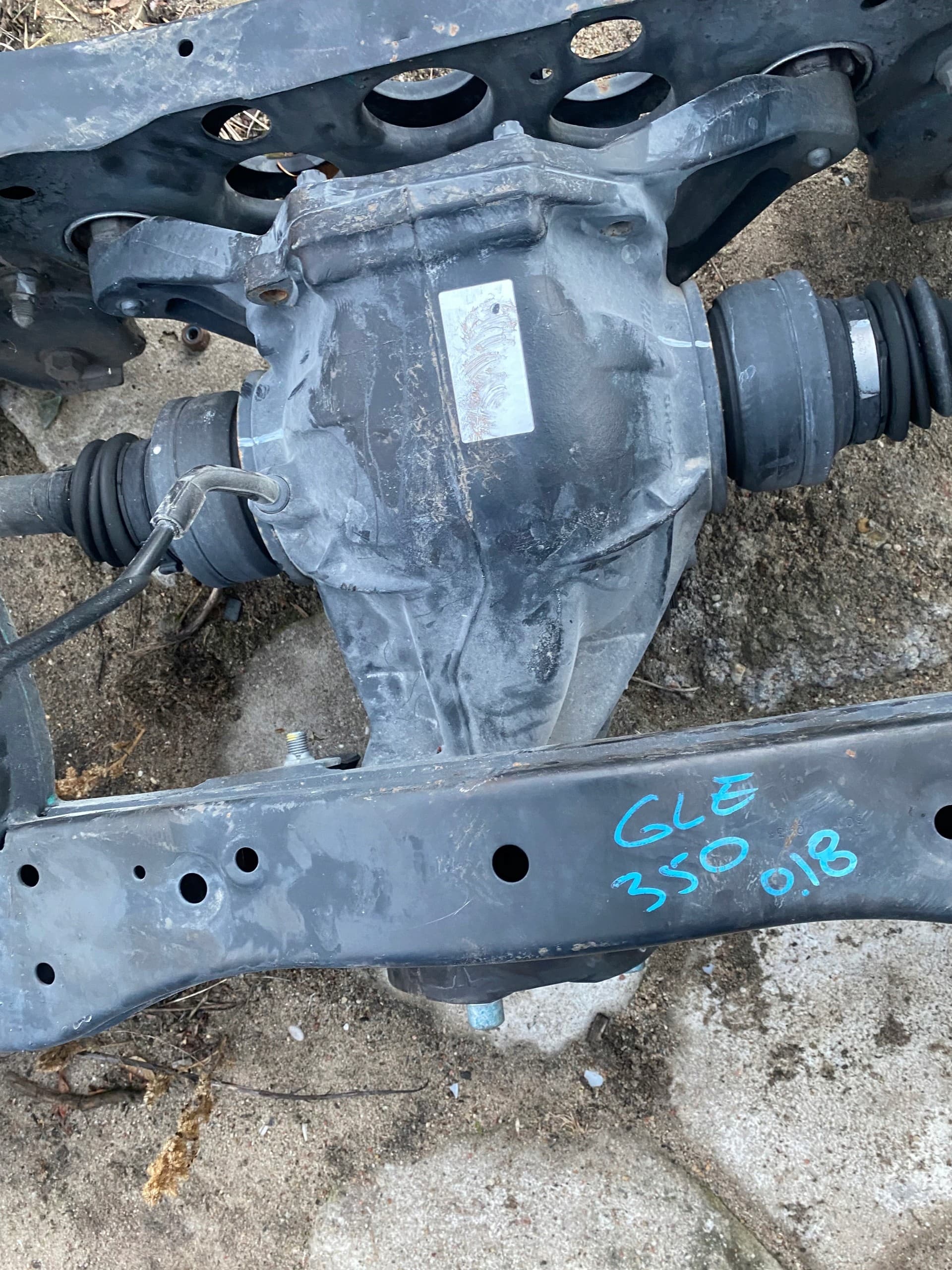 Puente Trasero Mercedes Gls W166 Relación 2.85 37 13 usado 2