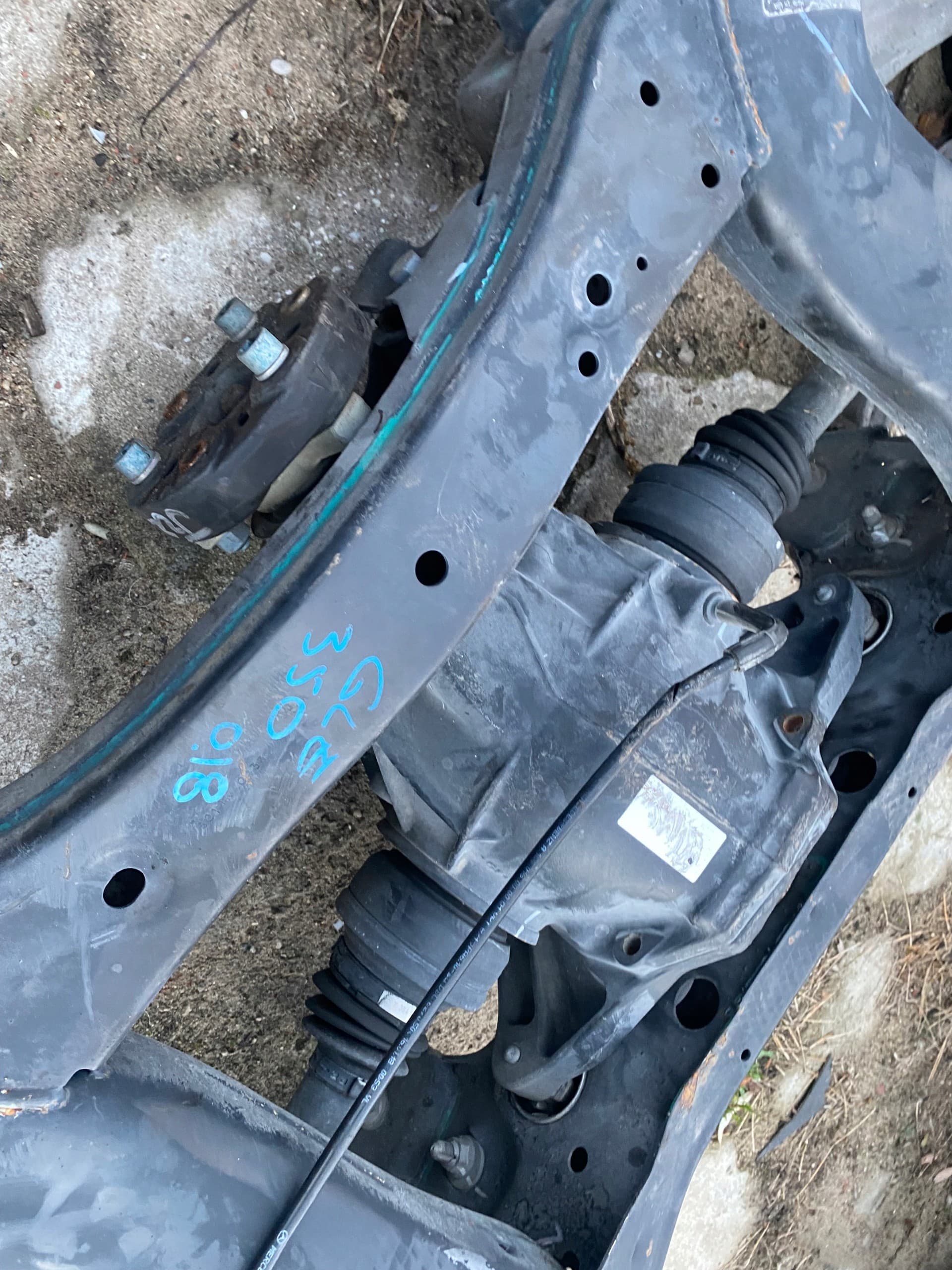 Puente Trasero Mercedes Gls W166 Relación 2.85 37 13 usado 3