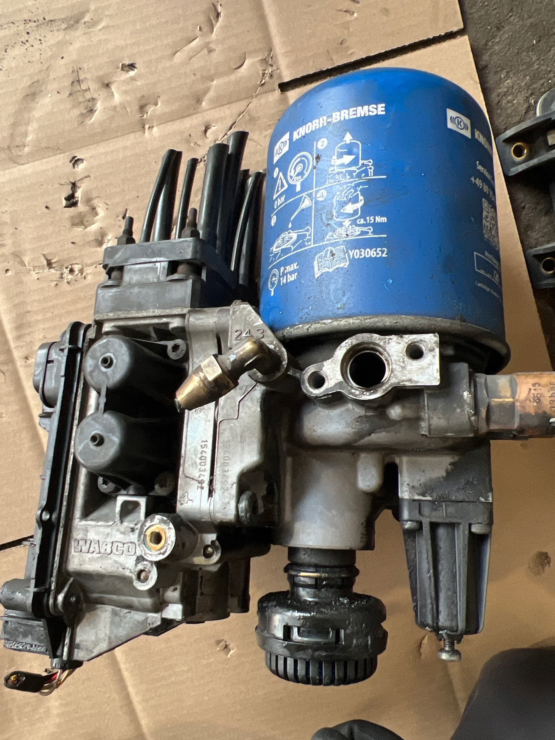 Deshumidificador Scania R Euro 6 Wabco usado 2