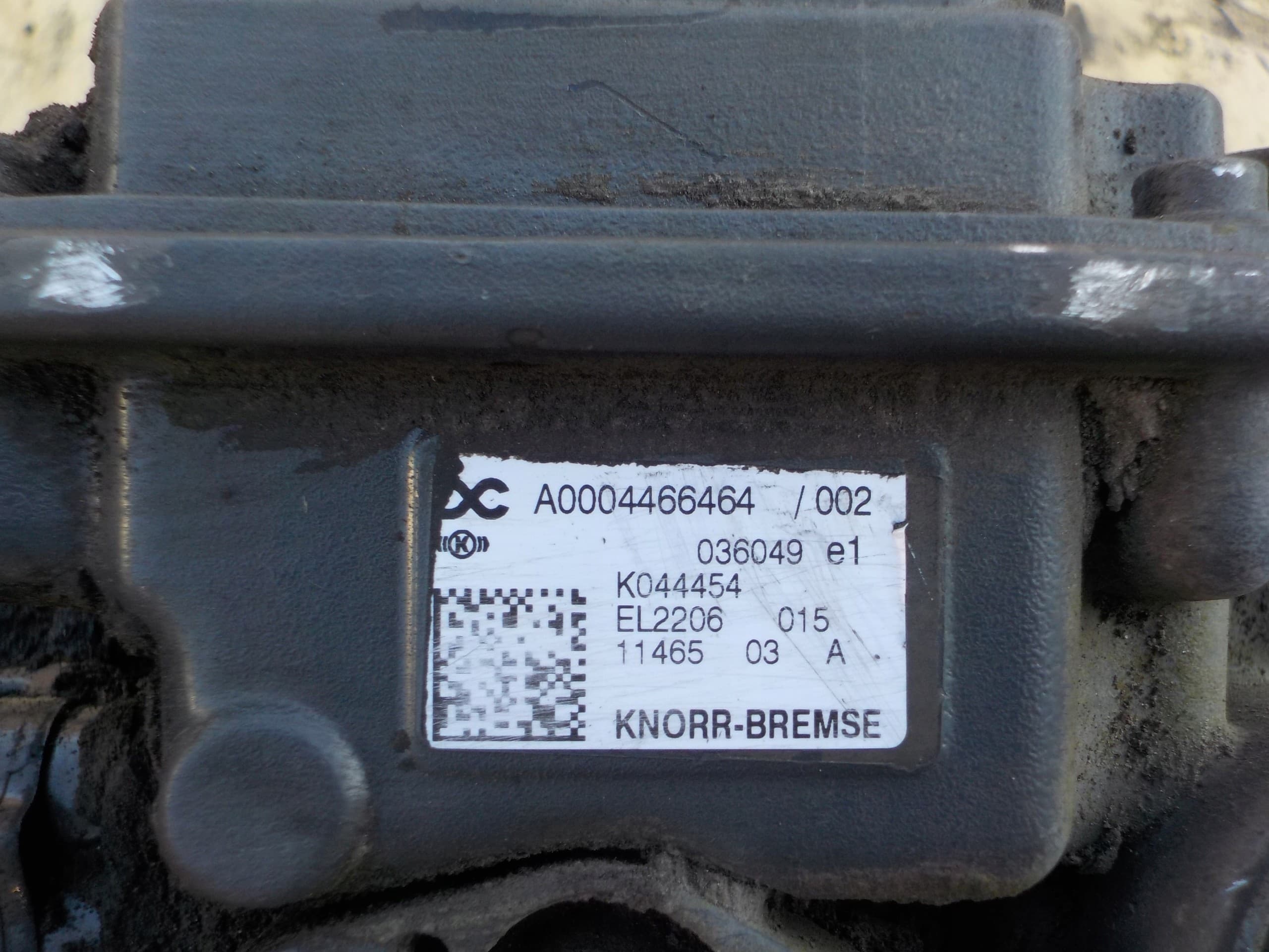 Base del deshumidificador de aire para Mercedes Actros MP4 usado 2