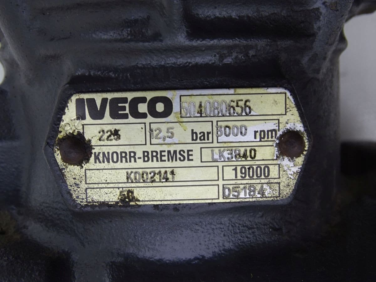 Compresor de Aire Iveco Eurocargo II 2000-2006 3.9 5.9 E3 usado 3