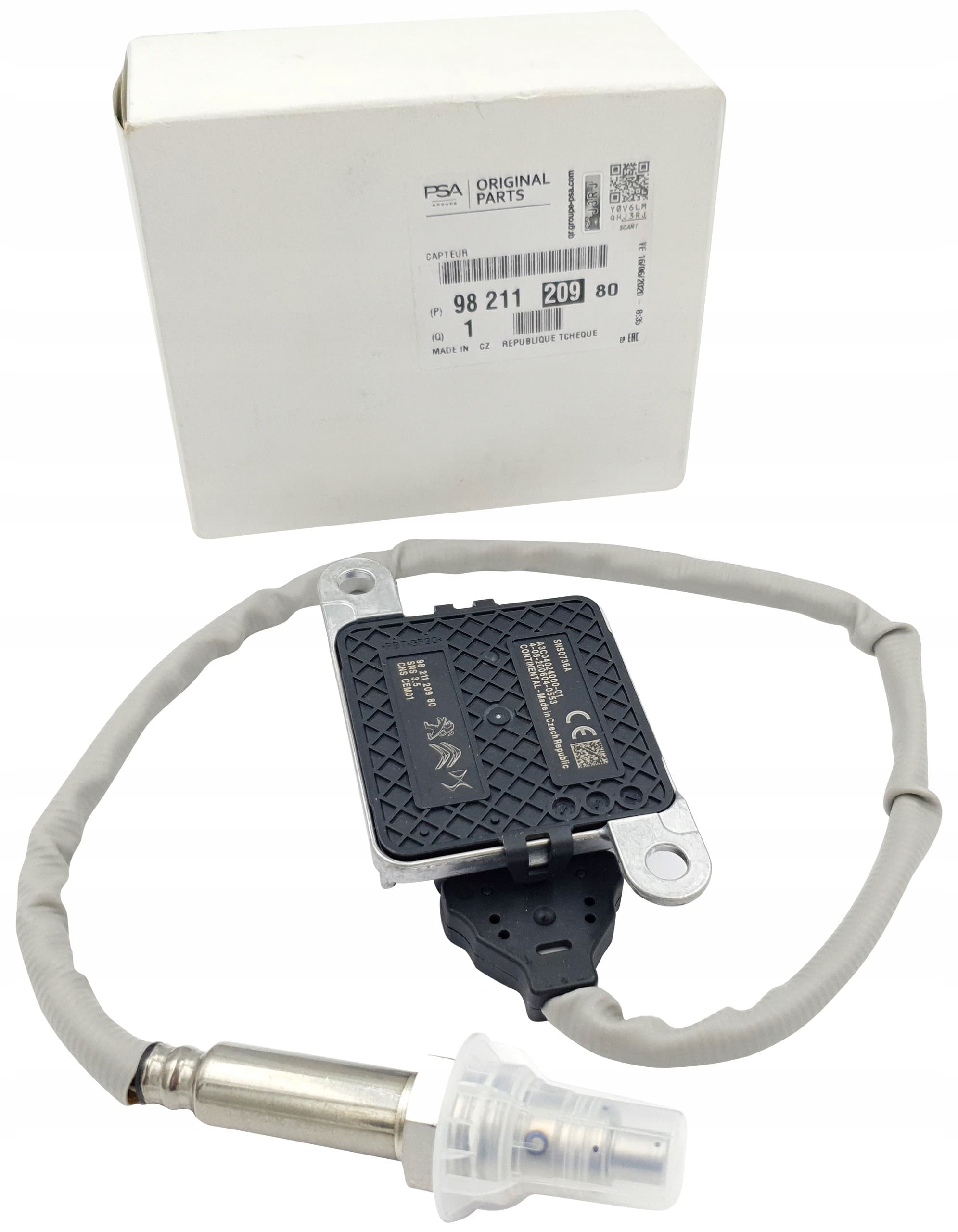 Sensor de óxido nítrico NOx original Citroën OE 9821120980 nuevo 6