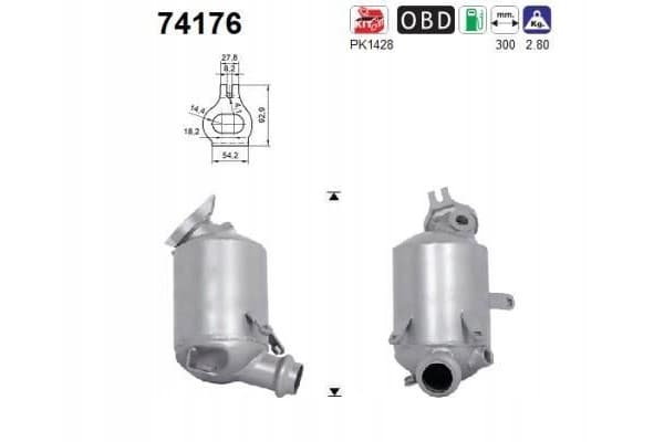 Catalizador AS 74176 nuevo 2